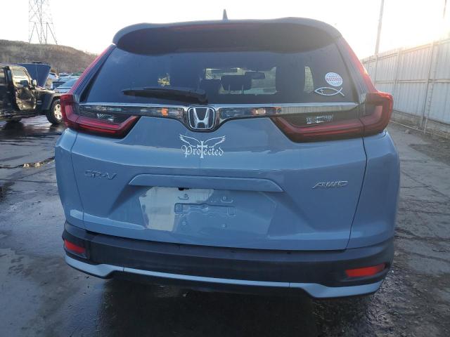 7FARW2H84NE028991 - 2022 HONDA CR-V EXL SILVER photo 6