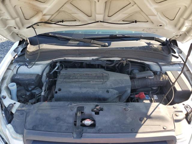 2HKYF18543H599208 - 2003 HONDA PILOT EXL WHITE photo 12