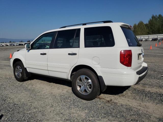 2HKYF18543H599208 - 2003 HONDA PILOT EXL WHITE photo 2