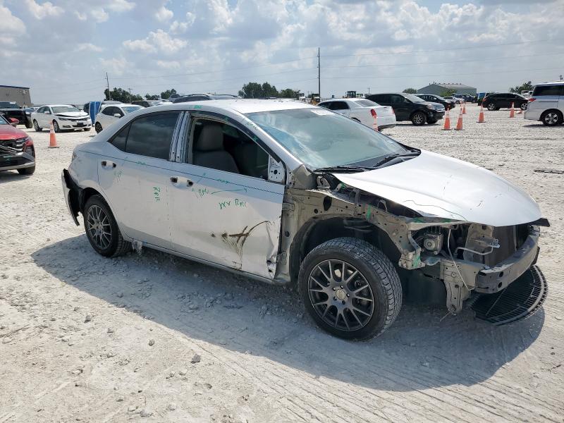 5YFBURHE4GP435234 - 2016 TOYOTA COROLLA L SILVER photo 4