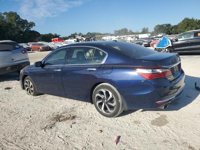 1HGCR3F8XGA035653 - 2016 HONDA ACCORD EXL 蓝色 照片 2