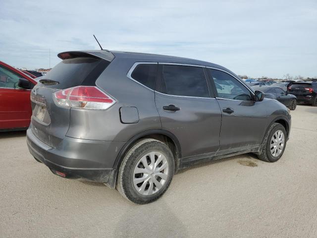 KNMAT2MT9GP607298 - 2016 NISSAN ROGUE S GRAY photo 3