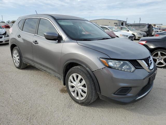 KNMAT2MT9GP607298 - 2016 NISSAN ROGUE S GRAY photo 4