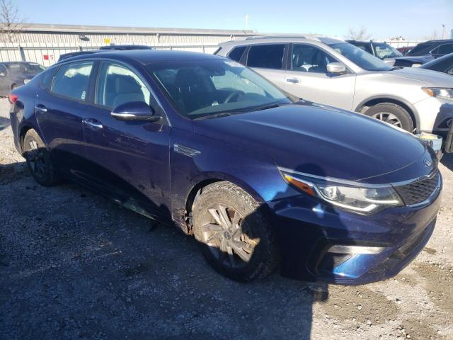 5XXGT4L36LG420125 - 2020 KIA OPTIMA LX BLUE photo 4