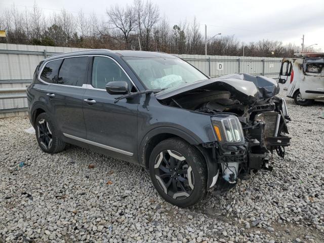 5XYP64GC1PG351878 - 2023 KIA TELLURIDE S CHARCOAL photo 4