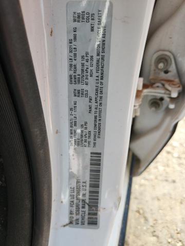 1C6SRFLP7SN683791 - 2025 RAM 1500 REBEL WHITE photo 12