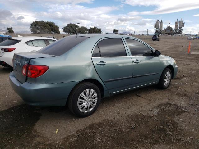 1NXBR32E05Z412598 - 2005 TOYOTA COROLLA CE GREEN photo 3