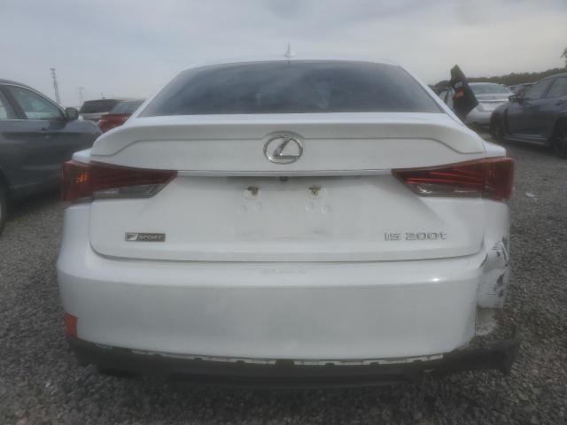 JTHBA1D26H5043391 - 2017 LEXUS IS 200T WHITE photo 6