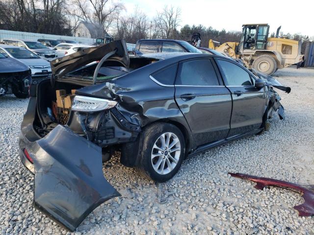 3FA6P0HDXLR162712 - 2020 FORD FUSION SE GRAY photo 3