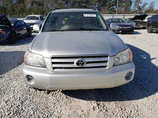 JTEGD21A570169331 - 2007 TOYOTA HIGHLANDER SILVER photo 5