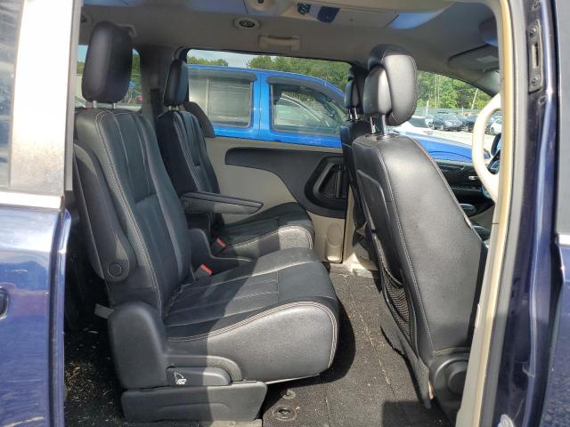 2C4RC1BG7ER443905 - 2014 CHRYSLER TOWN & COU TOURING Niebieski zdjęcie 11