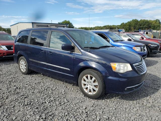 2C4RC1BG7ER443905 - 2014 CHRYSLER TOWN & COU TOURING Niebieski zdjęcie 4