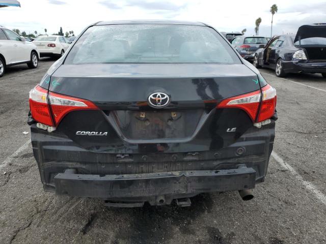 2T1BURHE3FC247769 - 2015 TOYOTA COROLLA L BLACK photo 6