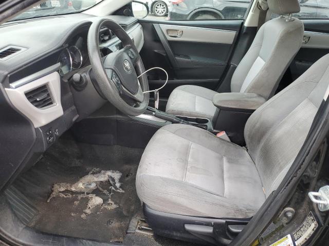 2T1BURHE3FC247769 - 2015 TOYOTA COROLLA L BLACK photo 7