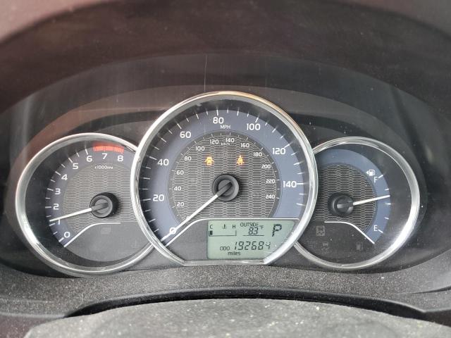 2T1BURHE3FC247769 - 2015 TOYOTA COROLLA L BLACK photo 9