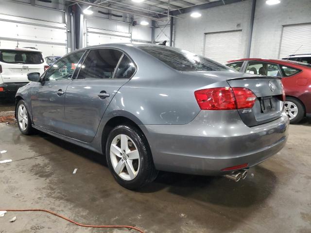 3VWLL7AJ1BM048379 - 2011 VOLKSWAGEN JETTA TDI GRAY photo 2