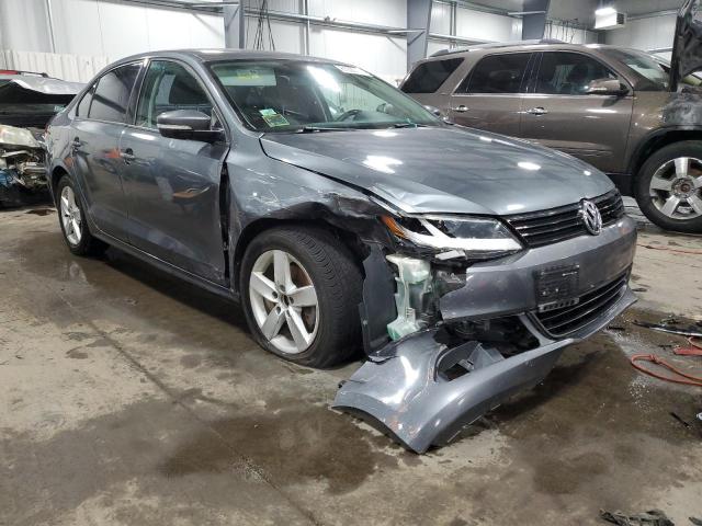 3VWLL7AJ1BM048379 - 2011 VOLKSWAGEN JETTA TDI GRAY photo 4