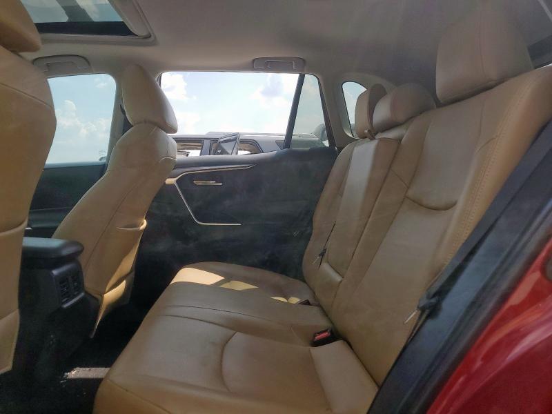 2T3W1RFV5LW093502 - 2020 TOYOTA RAV4 XLE 勃艮第红 照片 11