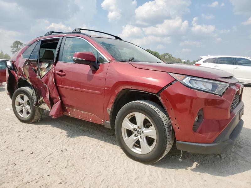 2T3W1RFV5LW093502 - 2020 TOYOTA RAV4 XLE 勃艮第红 照片 4