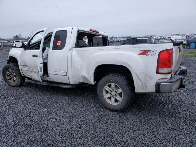 1GTEK29029Z121975 - 2009 GMC SIERRA K1500 SLE WHITE photo 2