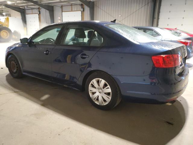 3VWD17AJ8EM421335 - 2014 VOLKSWAGEN JETTA SE Niebieski zdjęcie 2