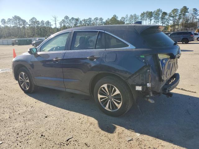 5J8TB4H73HL029097 - 2017 ACURA RDX ADVANCE BLUE photo 2