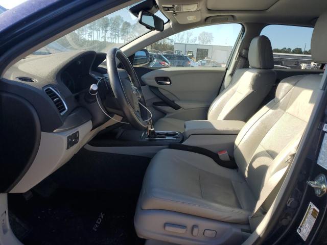 5J8TB4H73HL029097 - 2017 ACURA RDX ADVANCE BLUE photo 7
