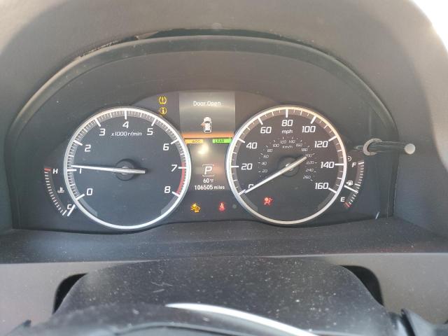 5J8TB4H73HL029097 - 2017 ACURA RDX ADVANCE BLUE photo 9