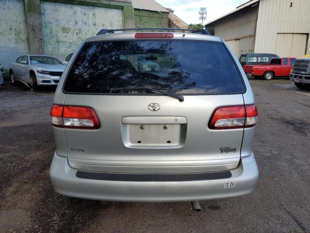 4T3ZF13C12U459991 - 2002 TOYOTA SIENNA LE SILVER photo 6