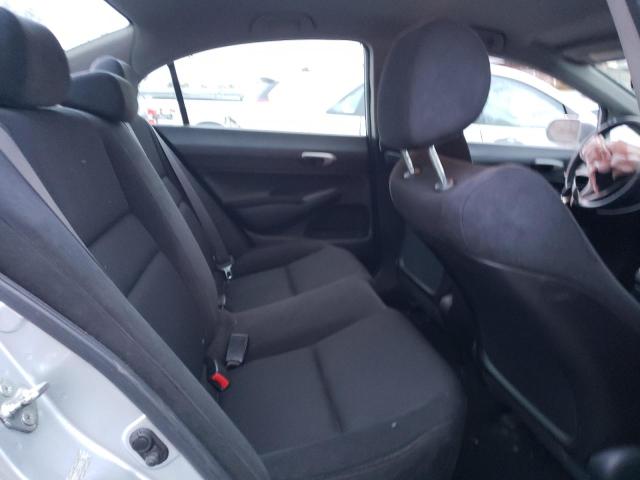 2HGFA16649H311286 - 2009 HONDA CIVIC LX-S Արծաթագույն լուսանկար 10