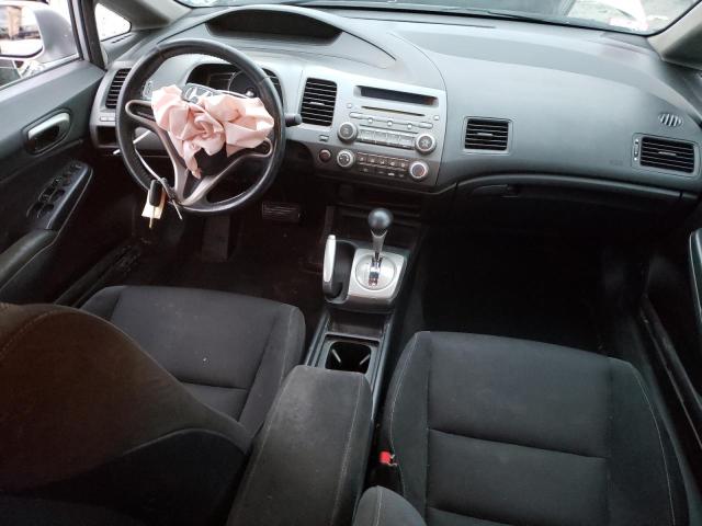 2HGFA16649H311286 - 2009 HONDA CIVIC LX-S Արծաթագույն լուսանկար 8