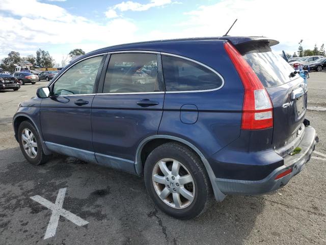 JHLRE38767C071680 - 2007 HONDA CR-V EXL BLUE photo 2