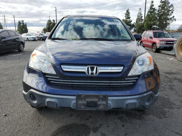 JHLRE38767C071680 - 2007 HONDA CR-V EXL BLUE photo 5