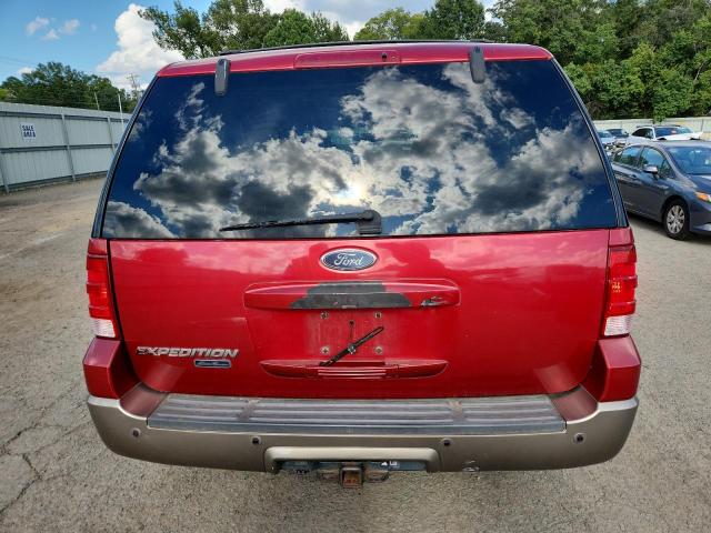 1FMPU17LX4LB12894 - 2004 FORD EXPEDITION EDDIE BAUER წითელი ფოტო 6