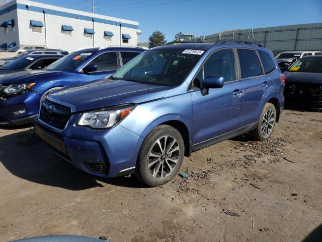 JF2SJGEC2JH469127 - 2018 SUBARU FORESTER 2.0XT PREMIUM BLUE photo 1