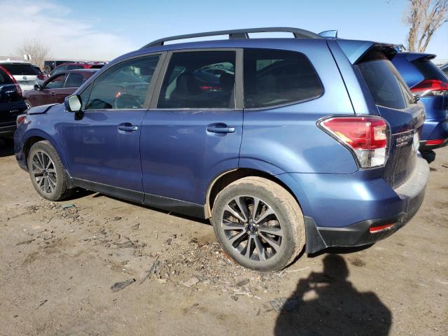 JF2SJGEC2JH469127 - 2018 SUBARU FORESTER 2.0XT PREMIUM BLUE photo 2