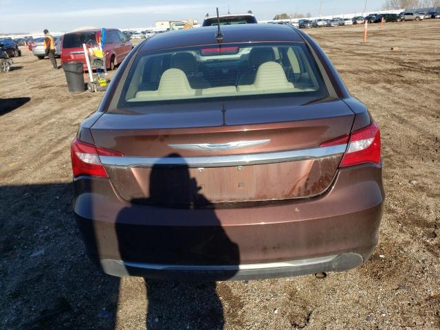 1C3CCBAB6DN597006 - 2013 CHRYSLER 200 LX BROWN photo 6