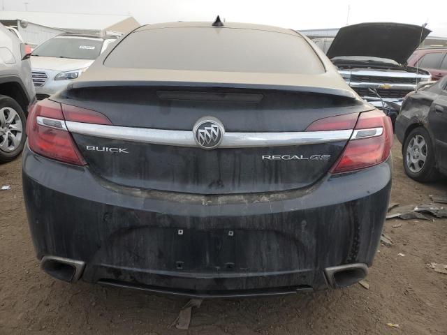 2G4GU5GX5G9203478 - 2016 BUICK REGAL GS BLACK photo 6