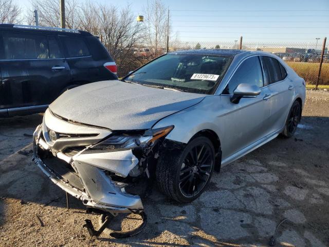 4T1K61BK1PU081147 - 2023 TOYOTA CAMRY XSE GRAY photo 1