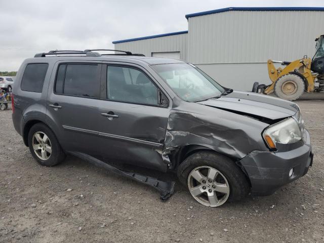 5FNYF4H58BB092388 - 2011 HONDA PILOT EXL 灰色 照片 4