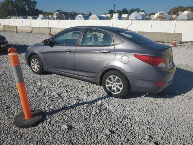 KMHCT4AE9DU504076 - 2013 HYUNDAI ACCENT GLS GRAY photo 2