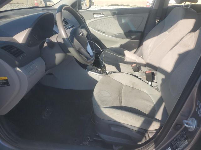 KMHCT4AE9DU504076 - 2013 HYUNDAI ACCENT GLS GRAY photo 7