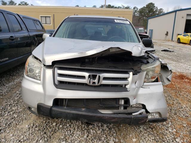 5FNYF28486B003680 - 2006 HONDA PILOT EX SILVER photo 5