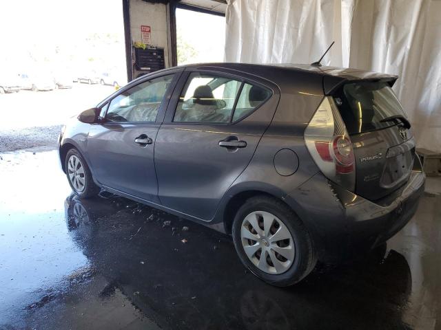 JTDKDTB37C1520510 - 2012 TOYOTA PRIUS C GRAY photo 2