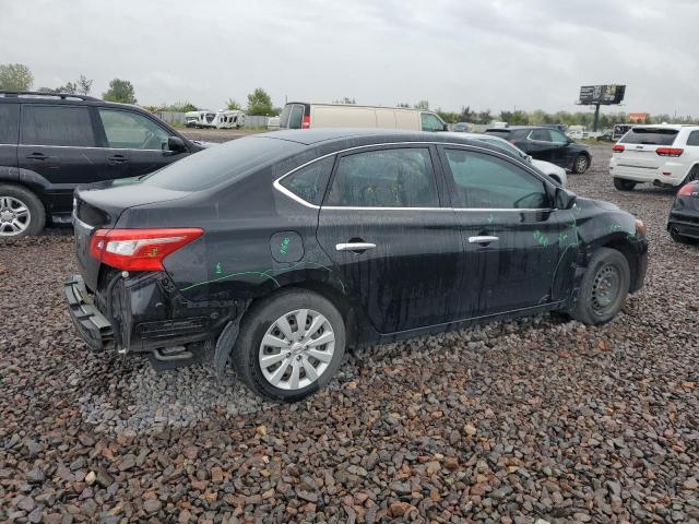 3N1AB7AP4KY411013 - 2019 NISSAN SENTRA S შავი ფოტო 3