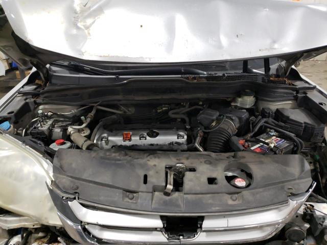 5J6RE4H75AL008073 - 2010 HONDA CR-V EXL SILVER photo 12