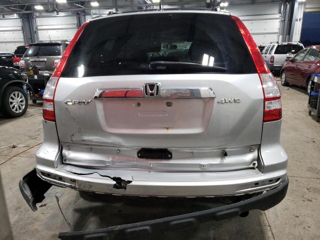 5J6RE4H75AL008073 - 2010 HONDA CR-V EXL SILVER photo 6