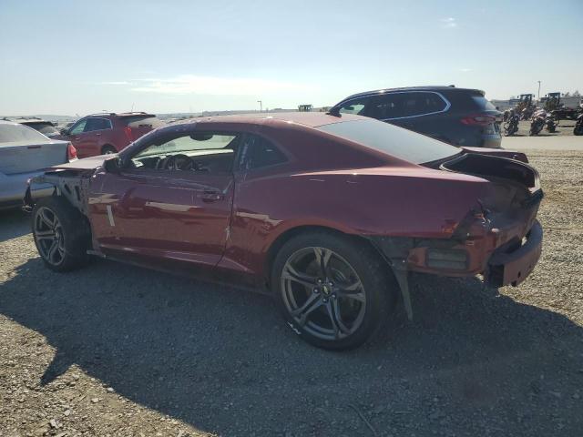 2G1FT1EW4A9139701 - 2010 CHEVROLET CAMARO SS RED photo 2