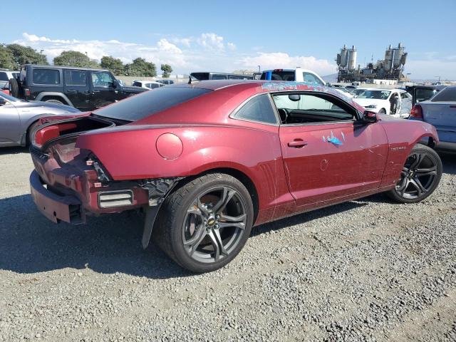 2G1FT1EW4A9139701 - 2010 CHEVROLET CAMARO SS RED photo 3