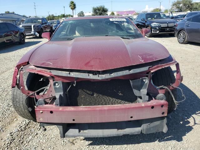 2G1FT1EW4A9139701 - 2010 CHEVROLET CAMARO SS RED photo 5